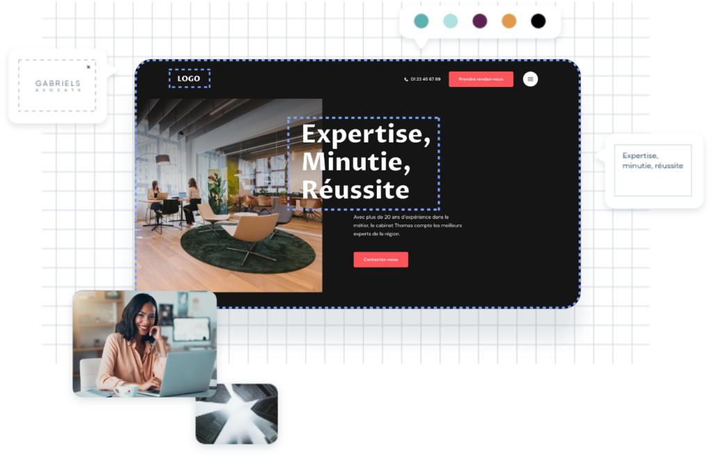Un site pour avocats