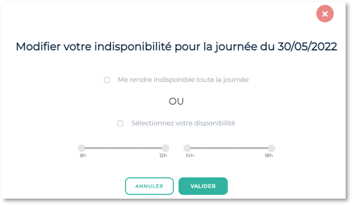 Formulaire de prise de rendez-vous en ligne sur un site d’avocat