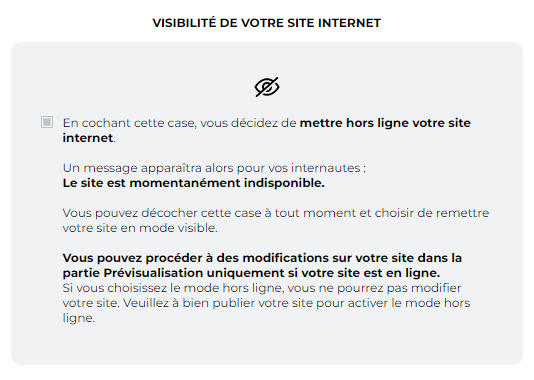 Visibilité de votre site internet