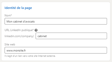 Étapes de création d’une page LinkedIn pour les avocats