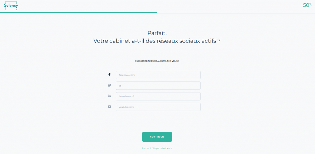 Outils de création de site pour avocats avec Solency