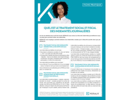 Indemnités journalières